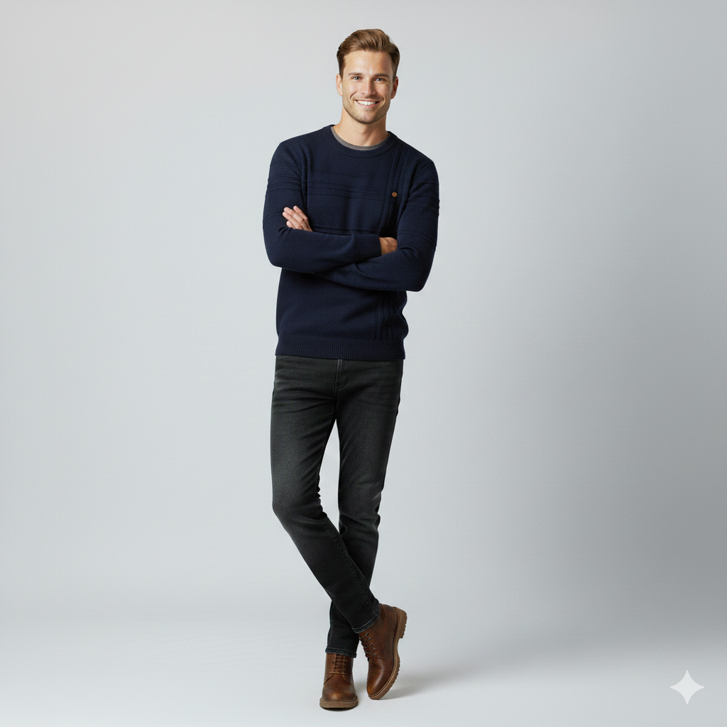 Riviera | Jersey elegante "Old Money"
