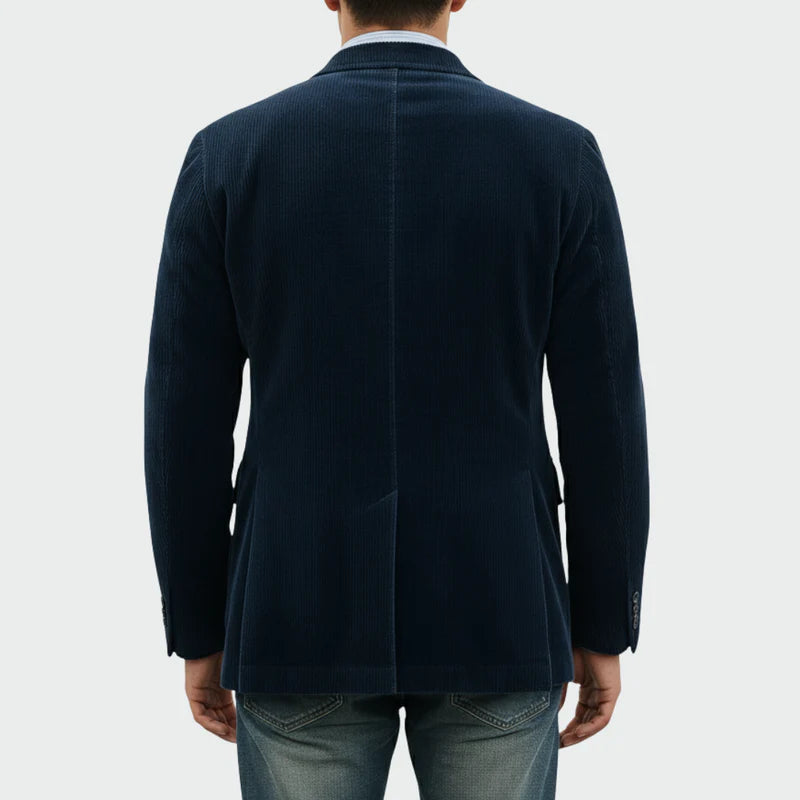 Riviera | Conjunto de chaqueta y chaleco de terciopelo
